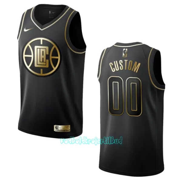 Los Angeles Clippers Trøje Golden Edition Swingman Sort