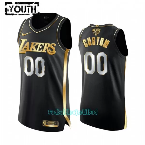 Limited Los Angeles Lakers Trøje Barn Golden Edition Swingman Sort