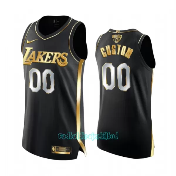 Limited Los Angeles Lakers Trøje Golden Edition Swingman Sort