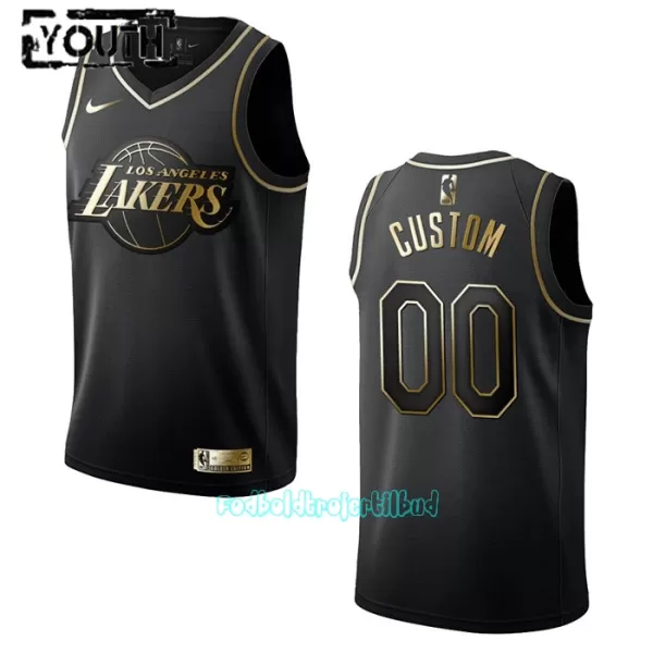 Los Angeles Lakers Trøje Barn Golden Edition Swingman Sort