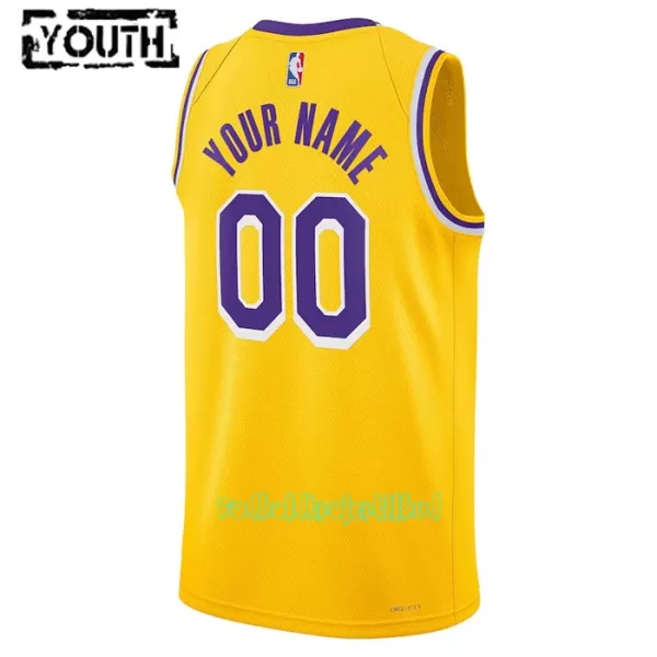 Los Angeles Lakers Trøje Barn Icon Edition Swingman 23/24 Gul