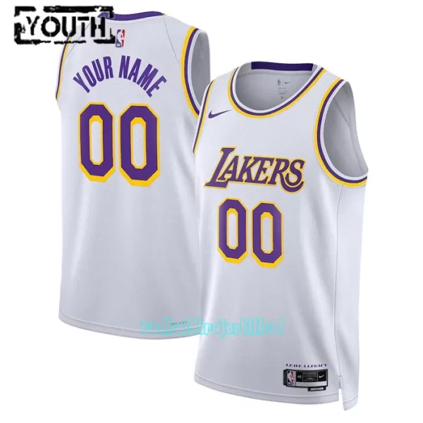 Los Angeles Lakers Trøje Barn Icon Edition Swingman 23/24 Hvid