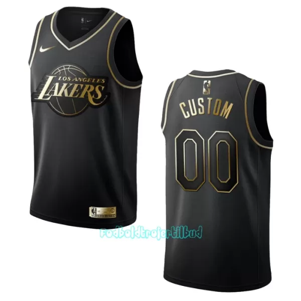 Los Angeles Lakers Trøje Golden Edition Swingman Sort