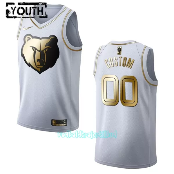 Memphis Grizzlies Trøje Barn Golden Edition Swingman Hvid