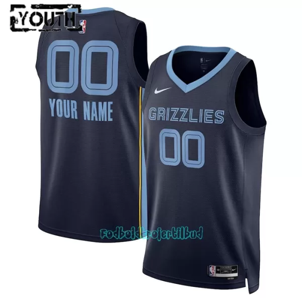 Memphis Grizzlies Trøje Barn Icon Edition Swingman 23/24 Flåde