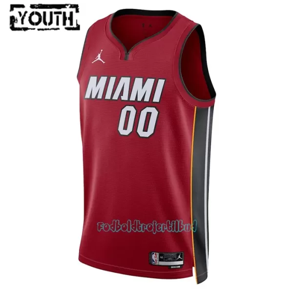 Miami Heat Trøje Barn Statement Edition Swingman 23/24 Rød