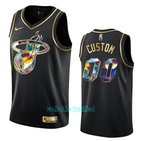 Miami Heat Trøje Diamond Edition Swingman Sort