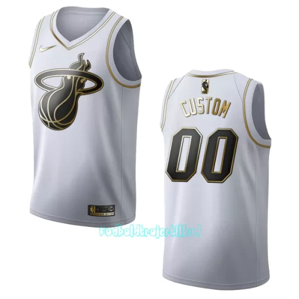 Miami Heat Trøje Golden Edition Swingman Hvid