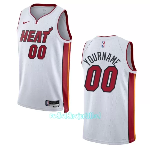 White Miami Heat Trøje Association Edition Swingman 23/24