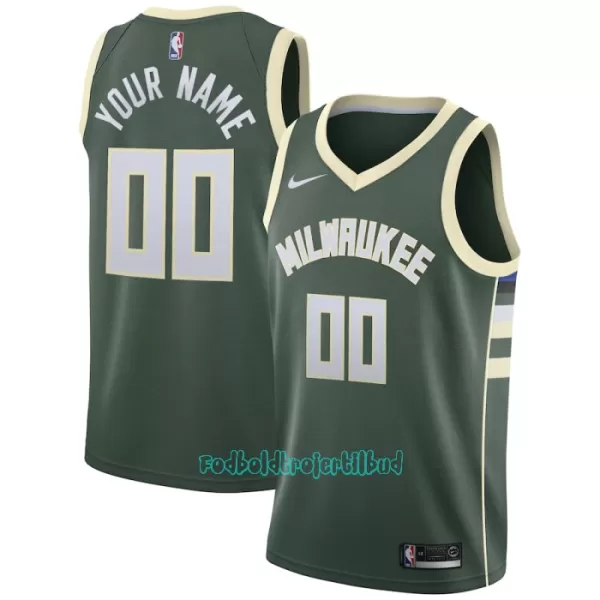 Grøn Milwaukee Bucks Trøje Icon Edition Swingman 23/24