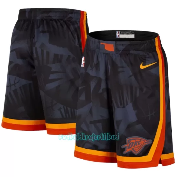 Oklahoma City Thunder NBA Shorts City Edition Swingman Flåde