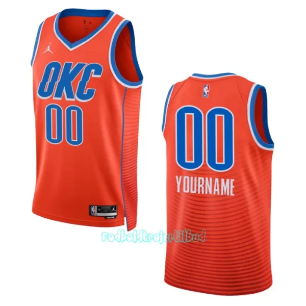 Oklahoma City Thunder Trøje Statement Edition Swingman 23/24 Orange