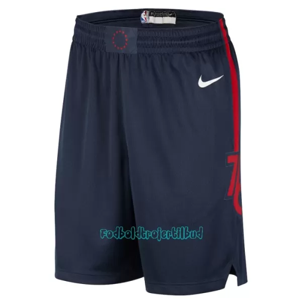 Philadelphia 76ers NBA Shorts City Edition Swingman Flåde