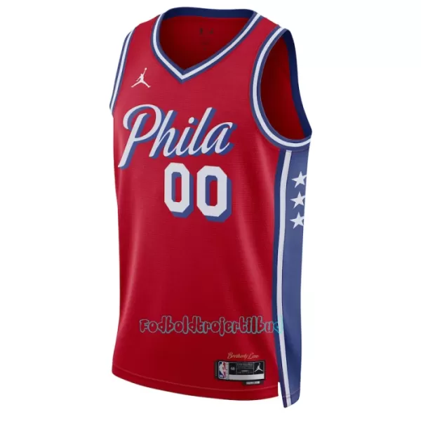 Philadelphia 76ers Trøje Statement Edition Swingman 23/24 Rød