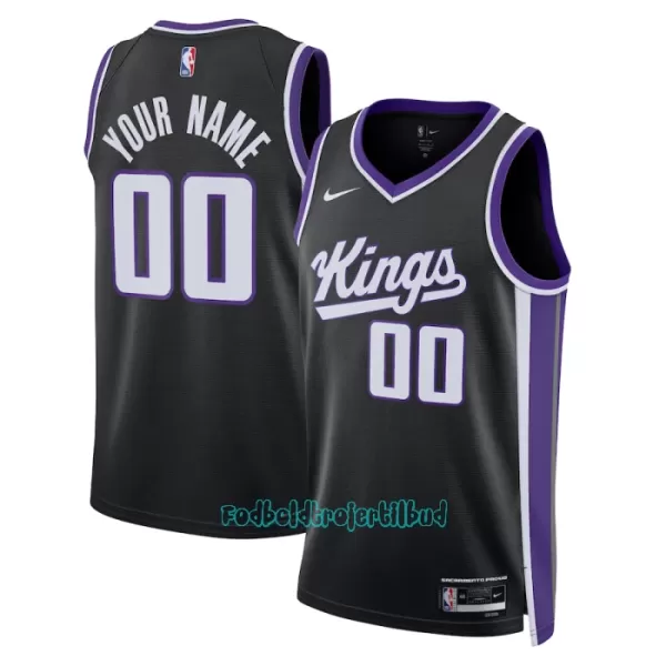 Sacramento Kings Trøje Icon Edition Swingman 23/24 Sort