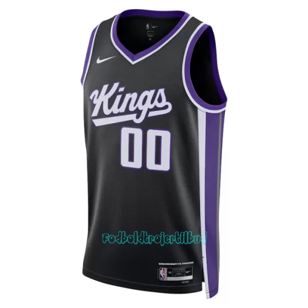 Sacramento Kings Trøje Icon Edition Swingman 23/24 Sort