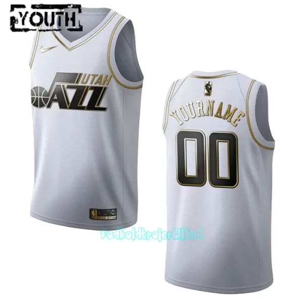 Utah Jazz Trøje Barn Golden Edition Swingman Hvid