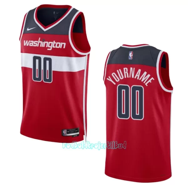 Washington Wizards Trøje Icon Edition Swingman 23/24 Rød