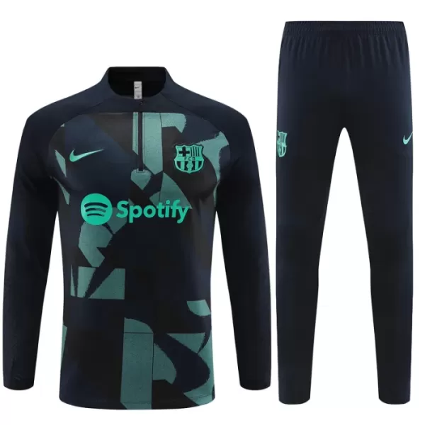 Barcelona Trænings sweatshirt sæt 23/24 Sort