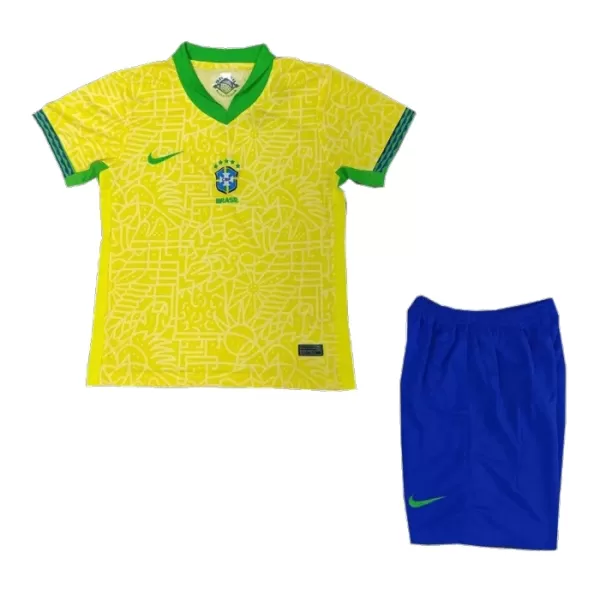 Brasilien Hjemmebanetrøje Barn 2024