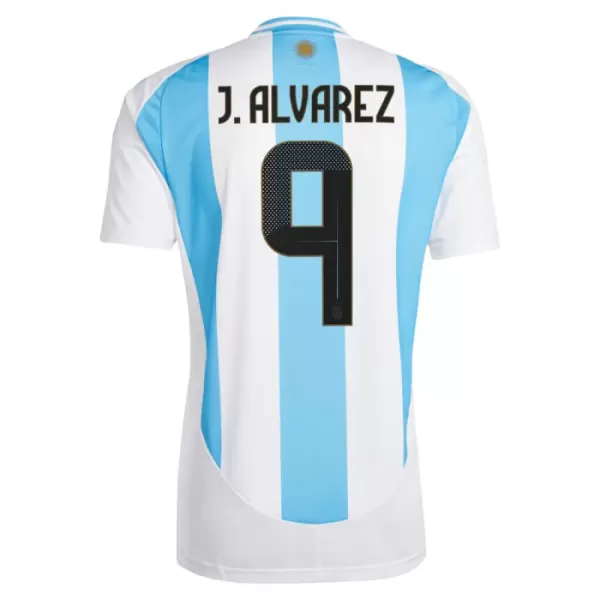 Argentina Julián Álvarez 9 Hjemmebanetrøje 2024