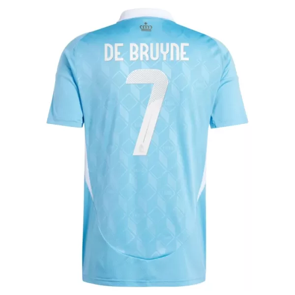 Belgien Kevin De Bruyne 7 Udebanetrøje EM 2024