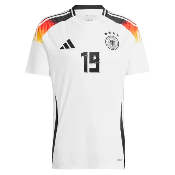 Tyskland Leroy Sané 19 Hjemmebanetrøje EM 2024