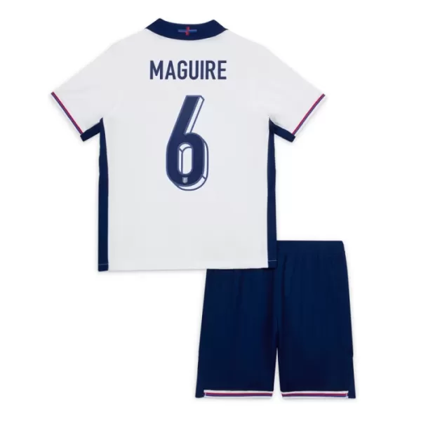 England Maguire 6 Hjemmebanetrøje Barn EM 2024