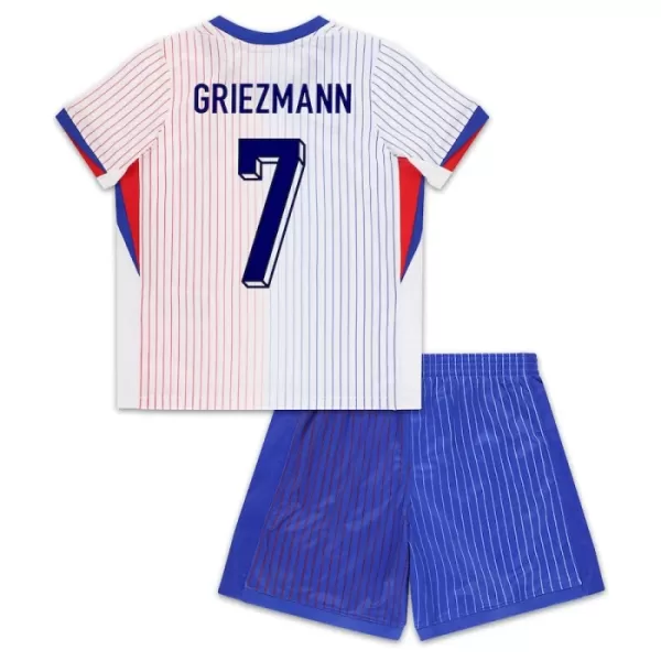 Frankrig Antoine Griezmann 7 Udebanetrøje Barn EM 2024