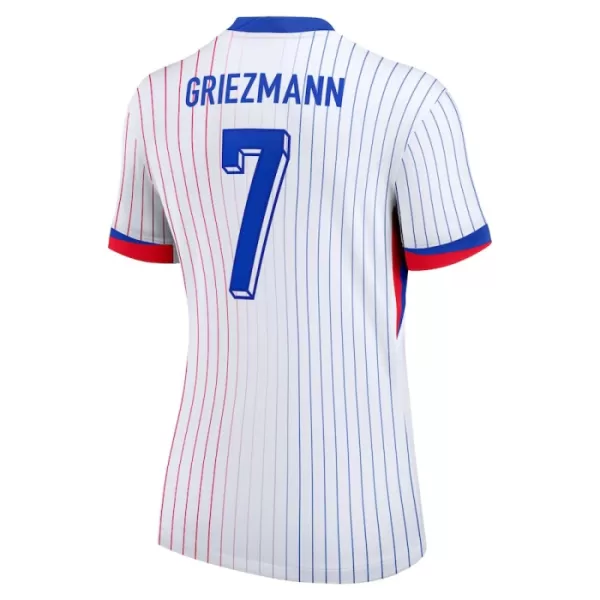 Frankrig Antoine Griezmann 7 Udebanetrøje Kvinde EM 2024