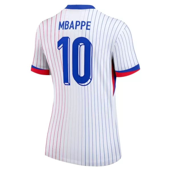 Frankrig Kylian Mbappé 10 Udebanetrøje Kvinde EM 2024