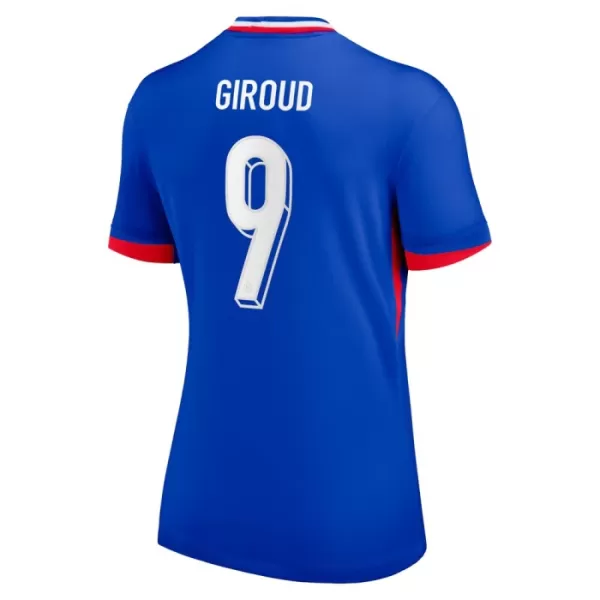 Frankrig Olivier Giroud 9 Hjemmebanetrøje Kvinde EM 2024