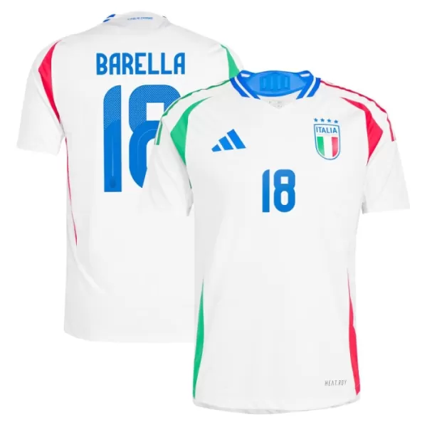 Italien Barella 18 Udebanetrøje EM 2024