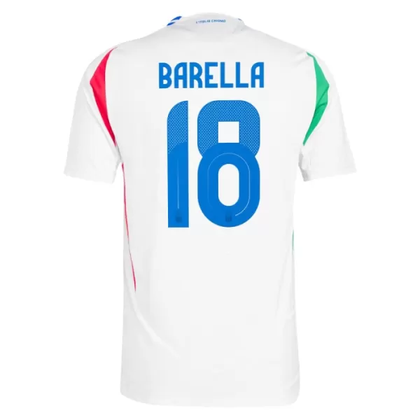 Italien Barella 18 Udebanetrøje EM 2024