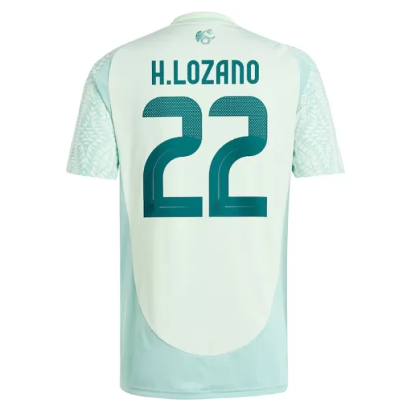 Mexico Hirving Lozano 22 Udebanetrøje 2024