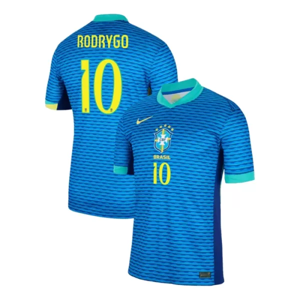 Brasilien Rodrygo Goes 10 Udebanetrøje 2024