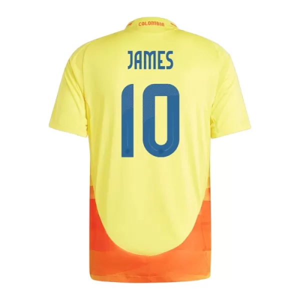 Colombia James Rodriguez 10 Hjemmebanetrøje 2024
