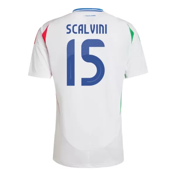 Italien Giorgio Scalvini 15 Udebanetrøje EM 2024