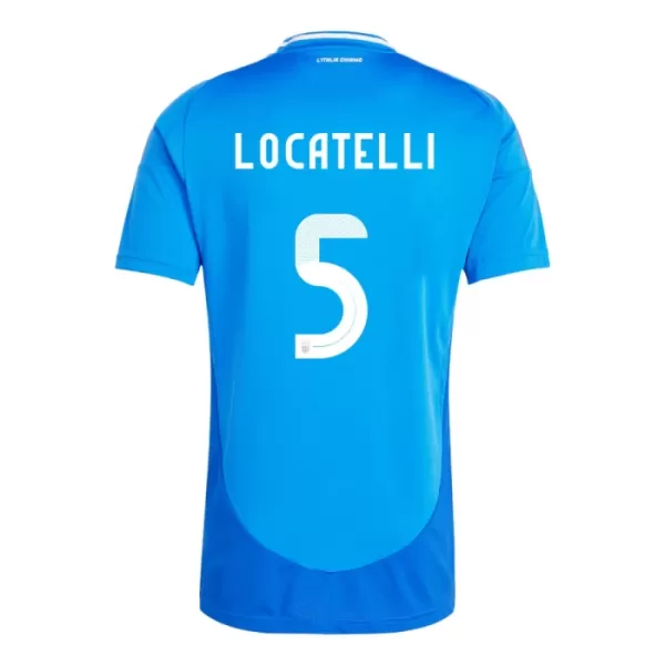 Italien Manuel Locatelli 5 Hjemmebanetrøje EM 2024