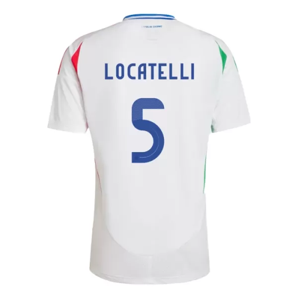 Italien Manuel Locatelli 5 Udebanetrøje EM 2024