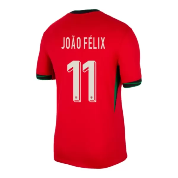 Portugal João Félix 11 Hjemmebanetrøje EM 2024