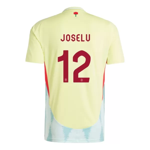 Spanien Joselu 12 Udebanetrøje EM 2024