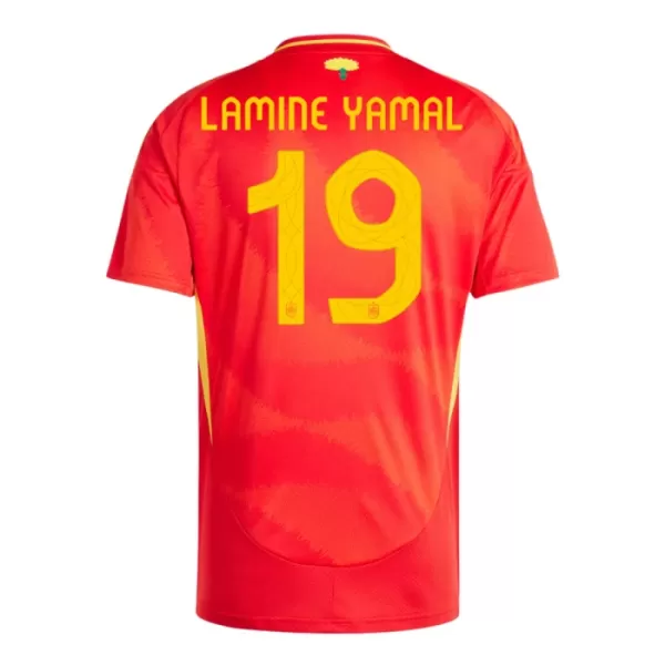 Spanien Lamine Yamal 19 Hjemmebanetrøje EM 2024