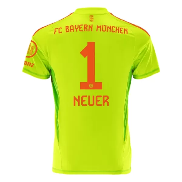 FC Bayern München Manuel Neuer 1 Målmand Hjemmebanetrøje 24/25