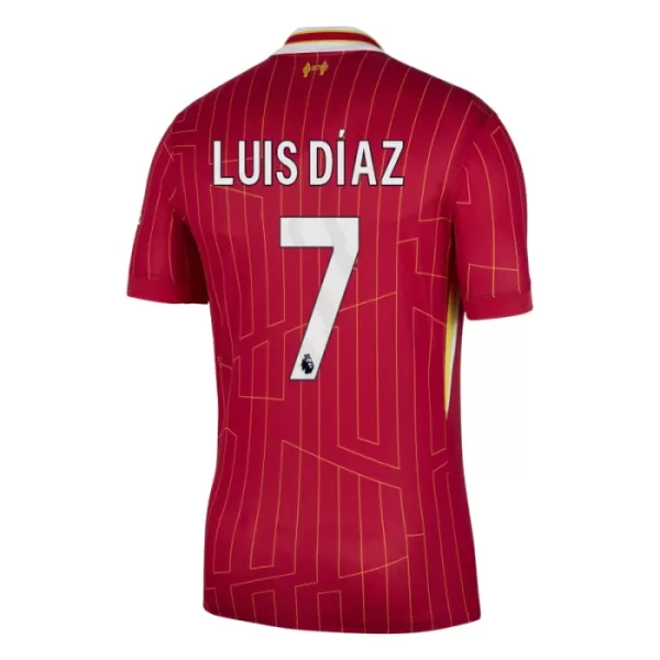 Liverpool Luis Díaz 7 Hjemmebanetrøje 24/25