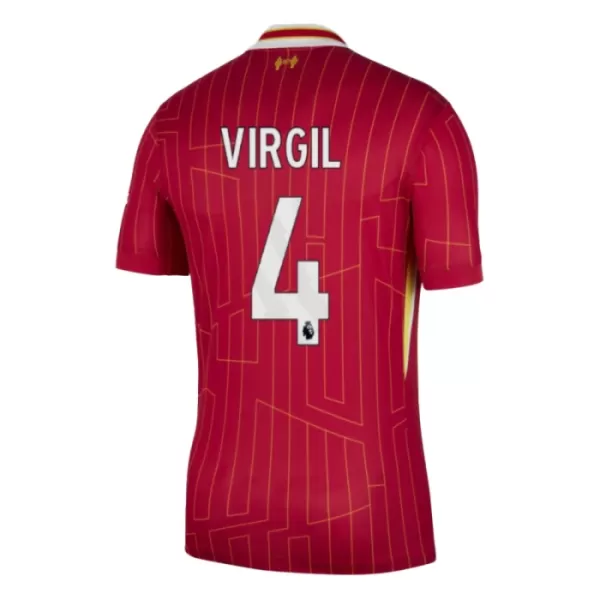 Liverpool Virgil van Dijk 4 Hjemmebanetrøje 24/25