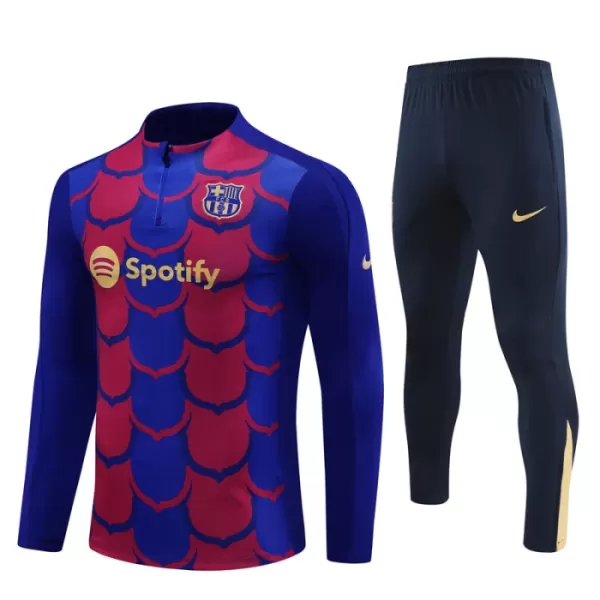 Barcelona Trænings sweatshirt sæt 24/25 Blå