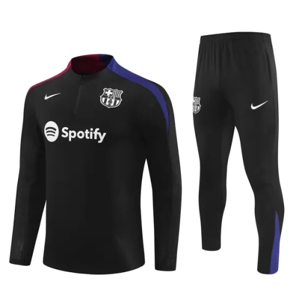 Barcelona Trænings sweatshirt sæt 24/25 Sort