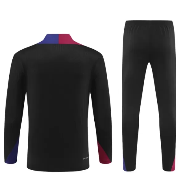 Barcelona Trænings sweatshirt sæt 24/25 Sort