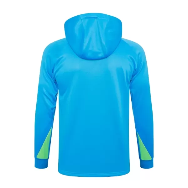 Brasilien Hættetrøje træningssweatshirt-sæt 24/25 Blå